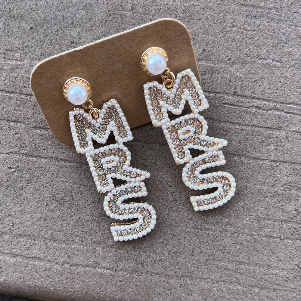 MRS Bridal Earrings